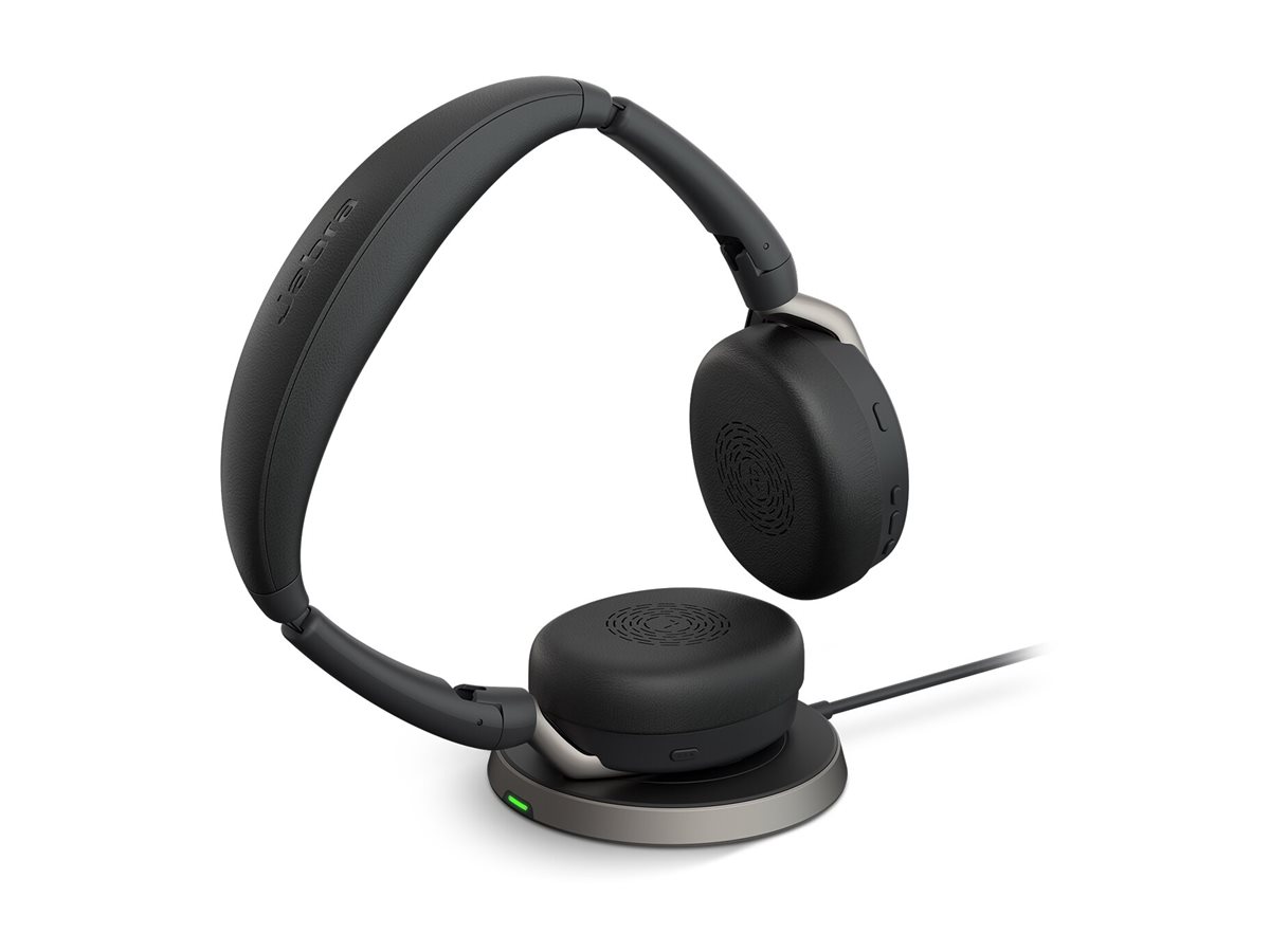 Jabra Evolve2 65 Flex UC Stereo Trådløs Høretelefoner Sort