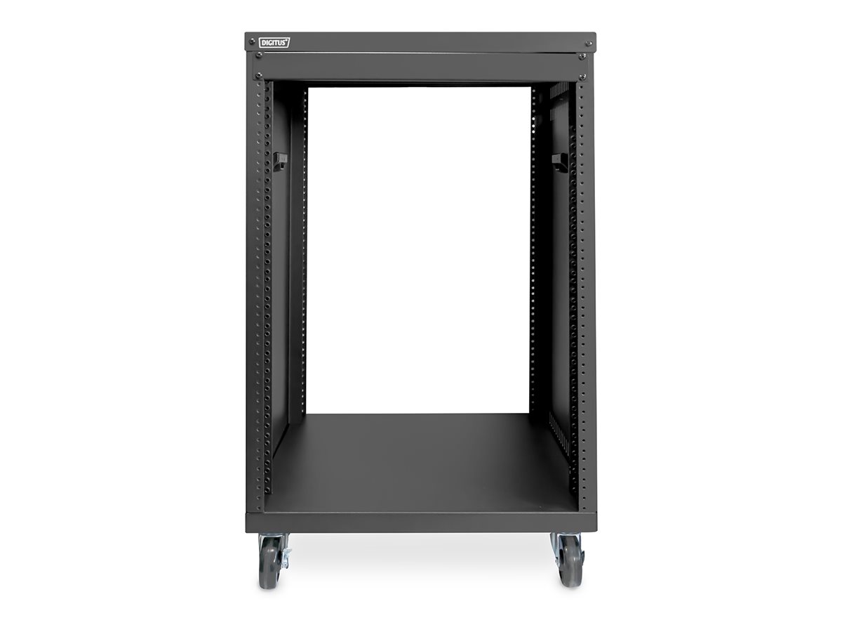 Digitus - Rack kabinet - sort, RAL 9005 - 16U - 19