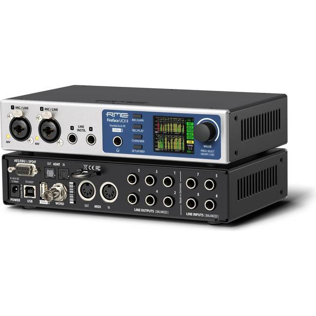 Rme Fireface Ucx Ii Audio Interface 20 Indgange 20 Udgange Usb 2.0