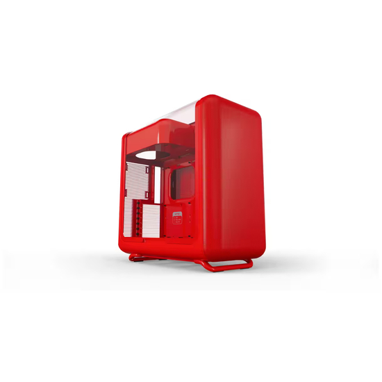 HYTE X50 Midi-Tower - Wild Cherry / Red Kabinet - GEEKD.dk