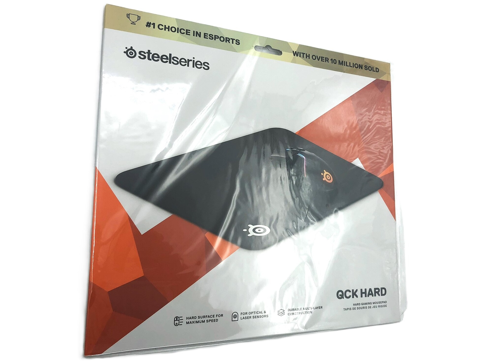 Steelseries Qck Hard Gaming Musemåtte Sort