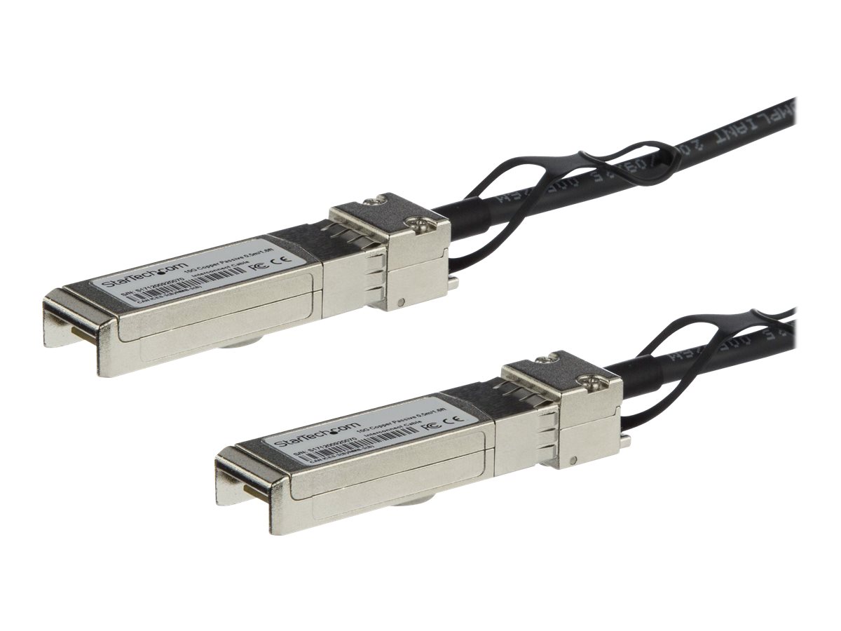 StarTech.com 1.5m 10G SFP to SFP Direct Attach Cable for Cisco SFP-H10GB-CU1-5M 10GbE SFP Copper DAC 10Gbps Passive Twinax Dobbelt-axial 1.5m