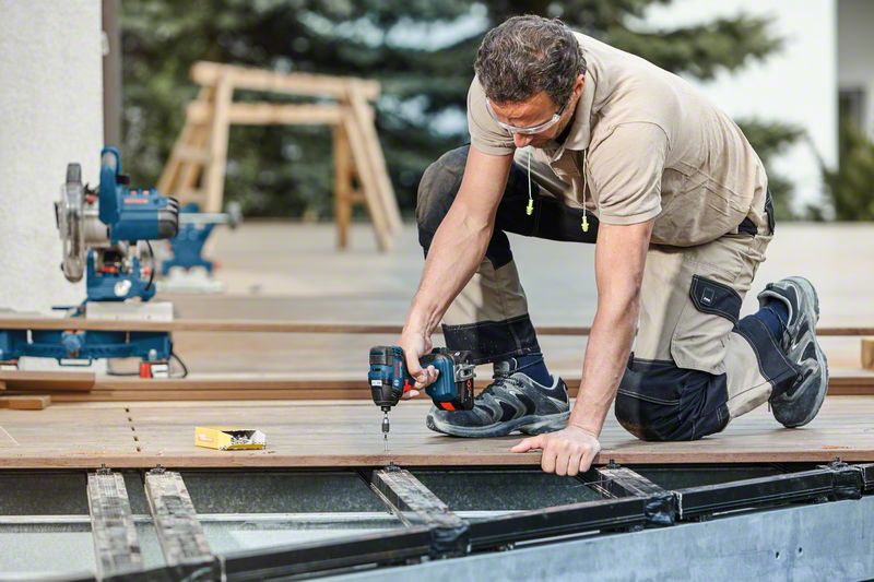 Bosch GDR 18V-200 Professional Slagnøgle Batteri og lader ikke inkluderet