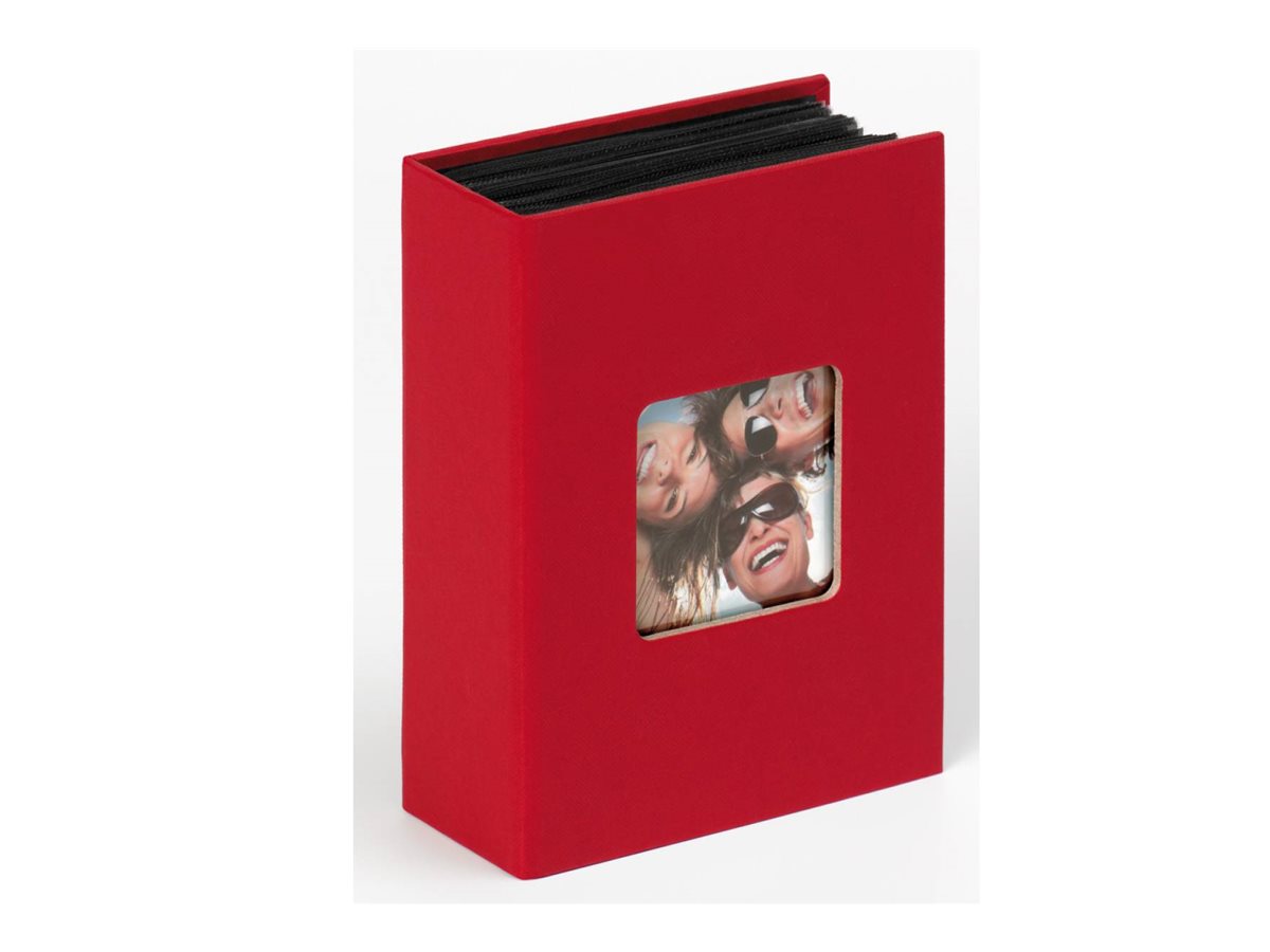 Walther Minimax slip-in Fun, Blå, 100 ark, 10 x 15, Perfekt binding, Papir, Sort