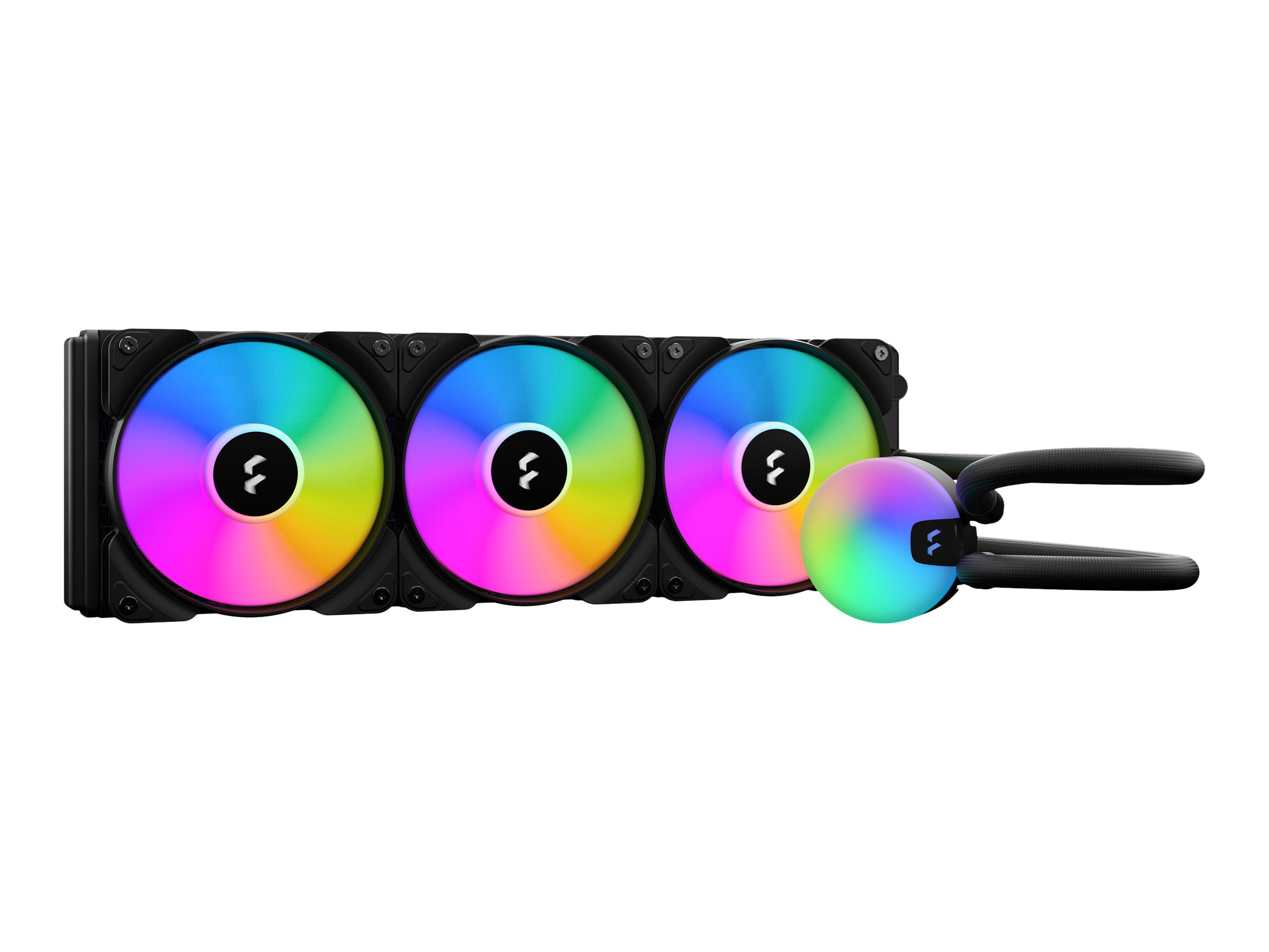 Fractal Design Lumen S36 RGB Processors flydende kølesystem 1-pack Sort Hvid 120 mm