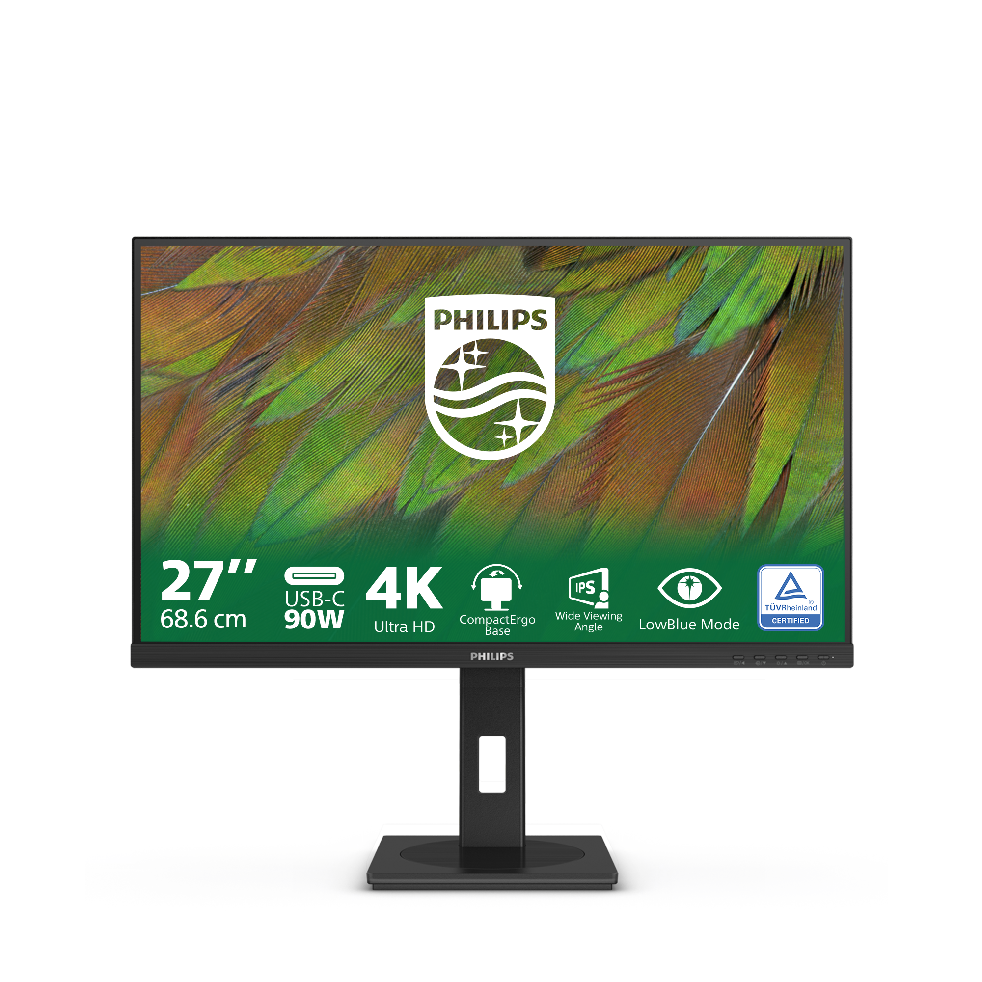 Philips 27B1U3900 27" IPS 3840 x 2160 (4K) HDMI DisplayPort USB-C 60Hz