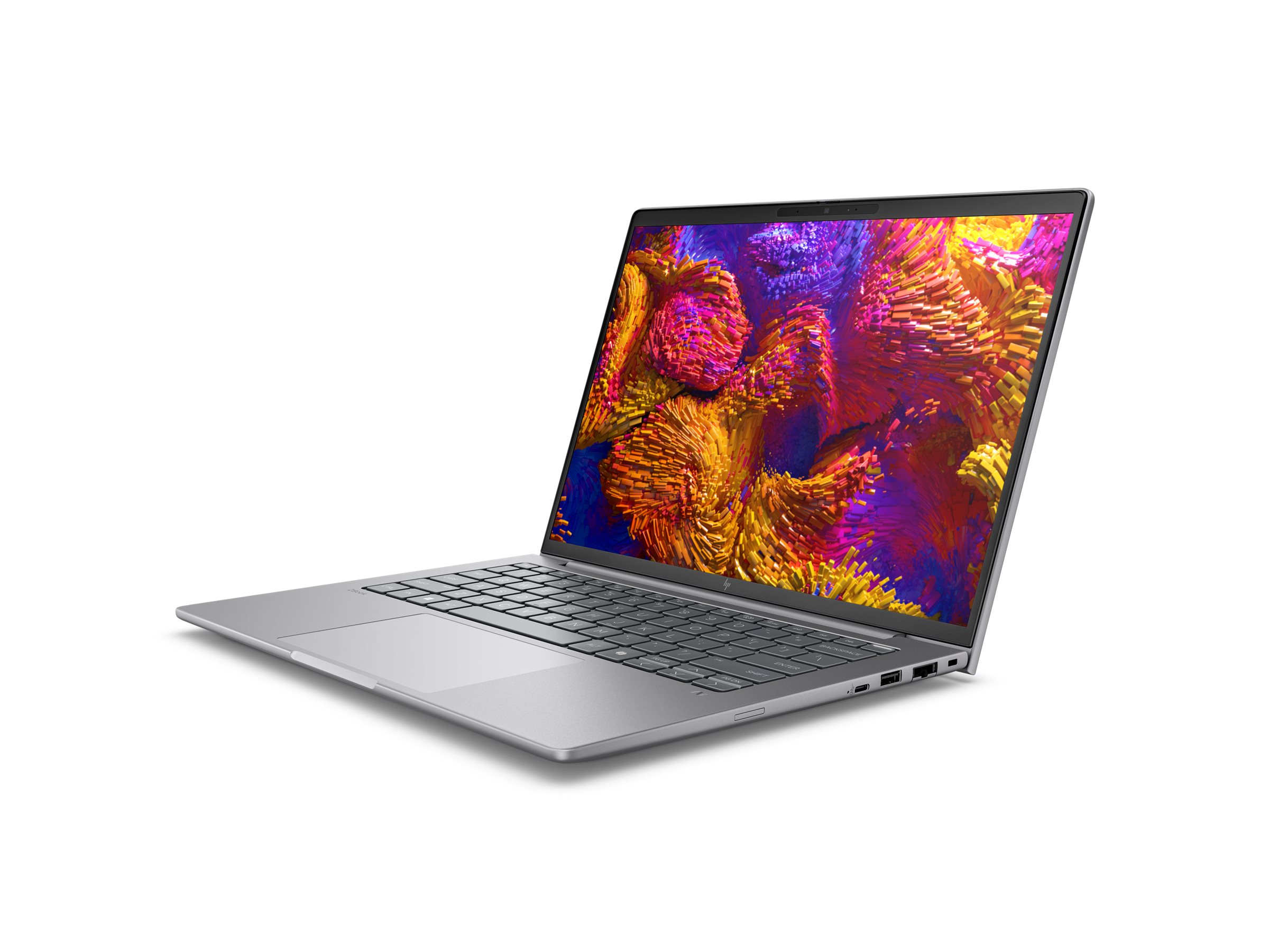 HP ZBook 8 G1ak Mobile Workstation - Copilot+ PC, AI PC, AI Workstation - AMD Ryzen AI 7 PRO - 350 / op til 5 GHz - Win 11 Pro - Radeon 860M - 32 GB RAM - 512 GB SSD NVMe, TLC - 14 - Gigabit Ethernet - Wi-Fi 7, Bluetooth - meteorsølv - kbd: Pan Nordic