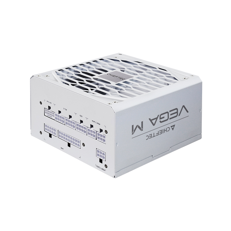 Chieftec VEGA M PPG-750-CW - power supply - 750 Watt Strømforsyning - 750 Watt - 135 mm - ATX - 80 Plus Gold certified