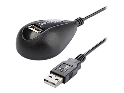StarTech.com 5ft Desktop USB Extension Cable - A Male to A Female - 5 ft USB A to A Extension Cable - 5ft USB 2.0 Extension cord (USBEXTAA5DSK) USB