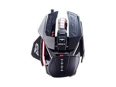 Mad Catz R.A.T. Pro X3 Supreme Edition - Mus - Optisk - 10 knapper - Sort