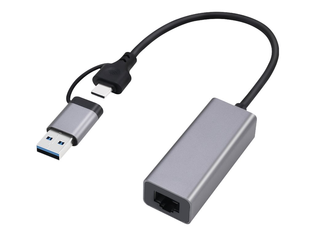 Cablexpert - Netværksadapter - USB 3.1 Gen 1 - 10/100/1000/2500Base-T x 1 - space grey