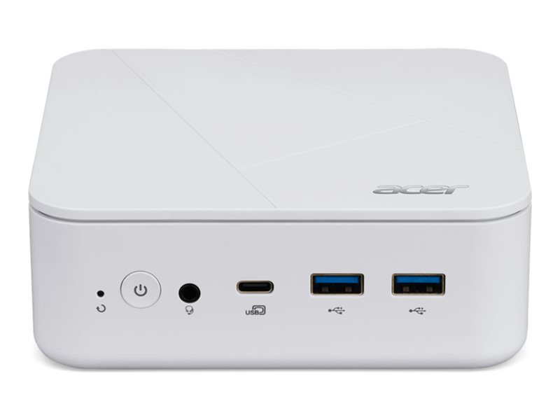 Acer Revo Box RB102-14H7U - Barebone - mini PC 1 x Core Ultra 7 155H / op til 4.8 GHz - RAM 32 GB - SSD 1.024 TB - Intel Arc Graphics - Gigabit Ethernet, Bluetooth, 2.5 Gigabit Ethernet, IEEE 802.11ax (Wi-Fi 6) - Win 11 Pro - sort