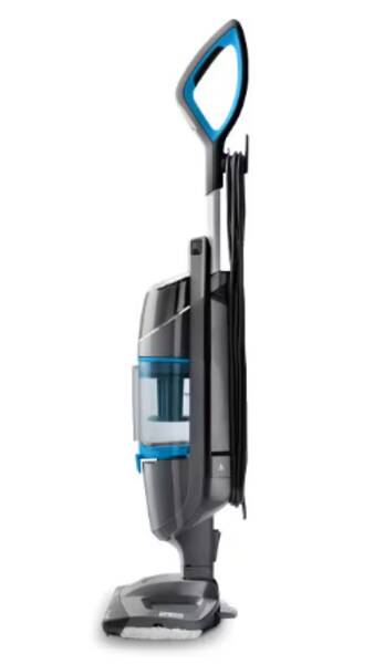 Bissell All-in-one Vacuum and Steam Mop | Vac & Steam | Power 1600 W | Vanduo tank capacity 0.4 L | Titanium/Bossanova Mėlyna