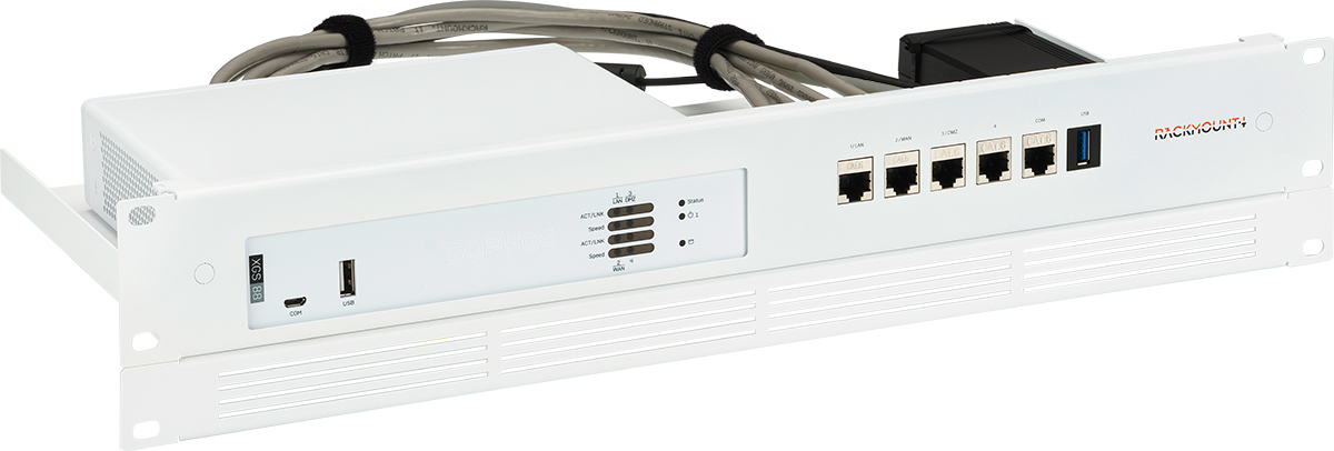 Rackmount.IT RM-SR-T14I firewall rackmontering - 1,3U, hvid
