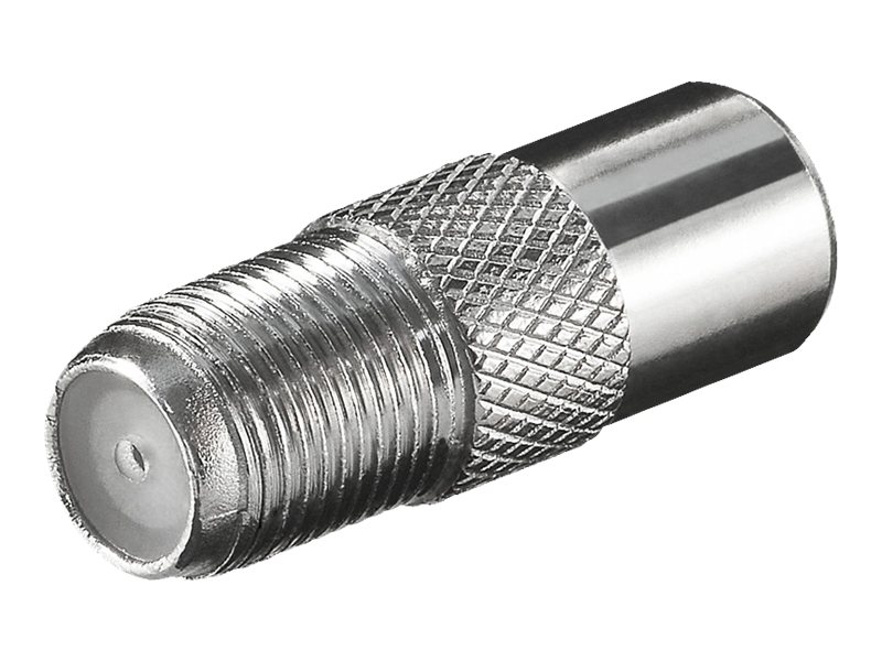 Pro F-adapter: F female > Coaxial male