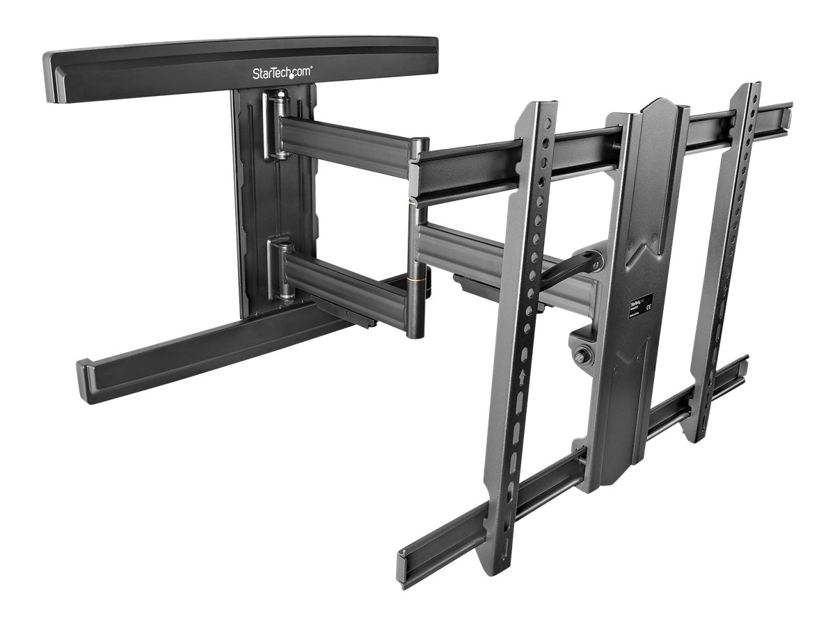 StarTech.com Full Motion TV Wall Mount - For up to 80" VESA Mount Displays - wall mount (full-motion adjustable arm) - Maks 50 kg - Maks størrelse 80"