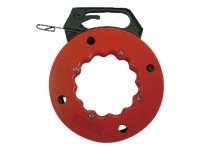 Stål trækfjeder/søgefjeder - 60m (rød rulle)