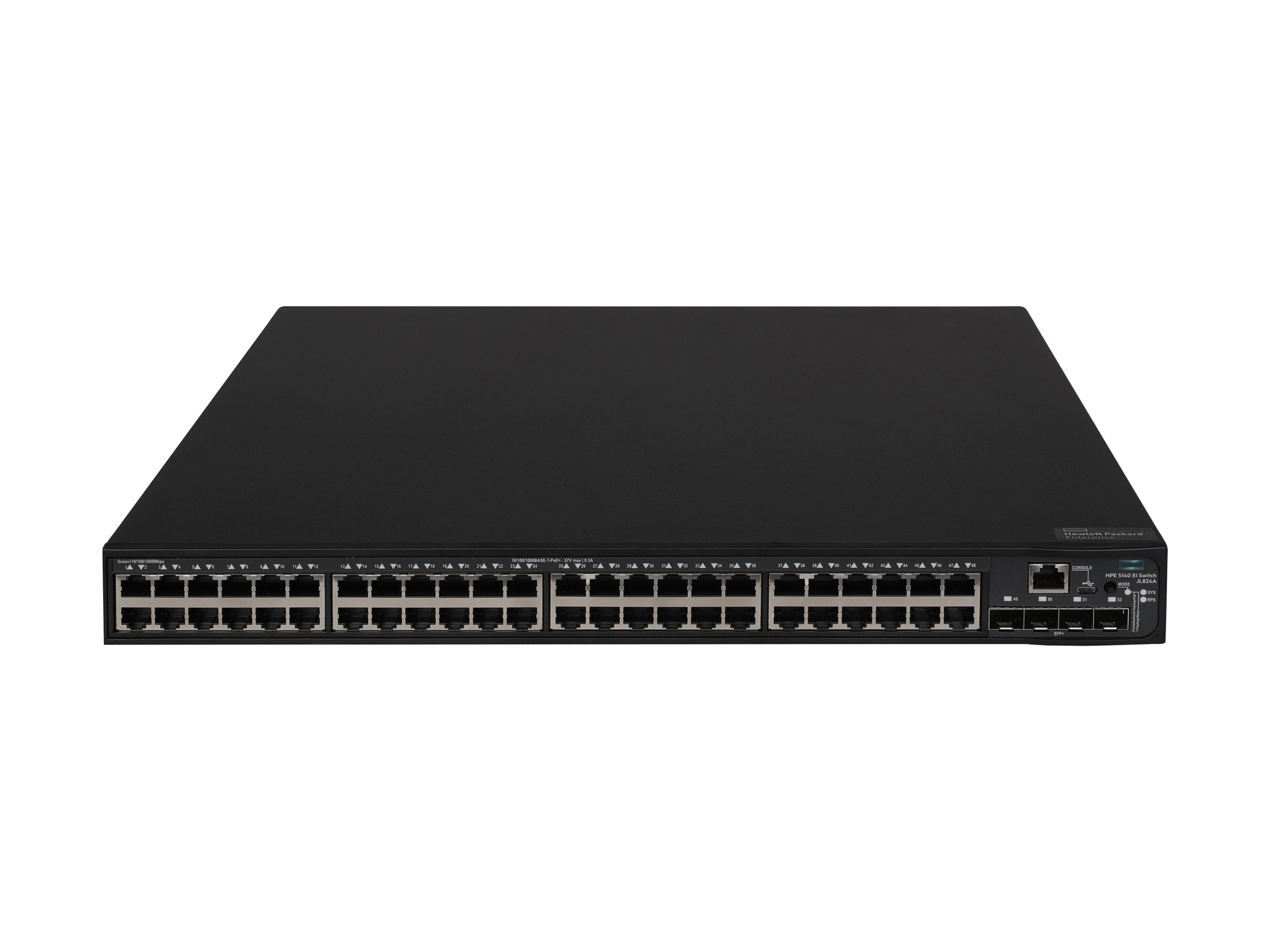 HPE FlexNetwork 5140 48G 4SFP EI Switch 52-porte Gigabit PoE+