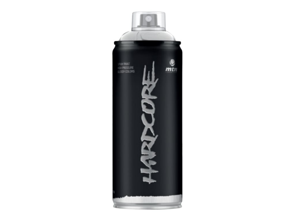 mtn Hardcore - Spraymaling - opløsningsmiddelbaseret - guld - uigennemsigtig - metallisk - 400 ml