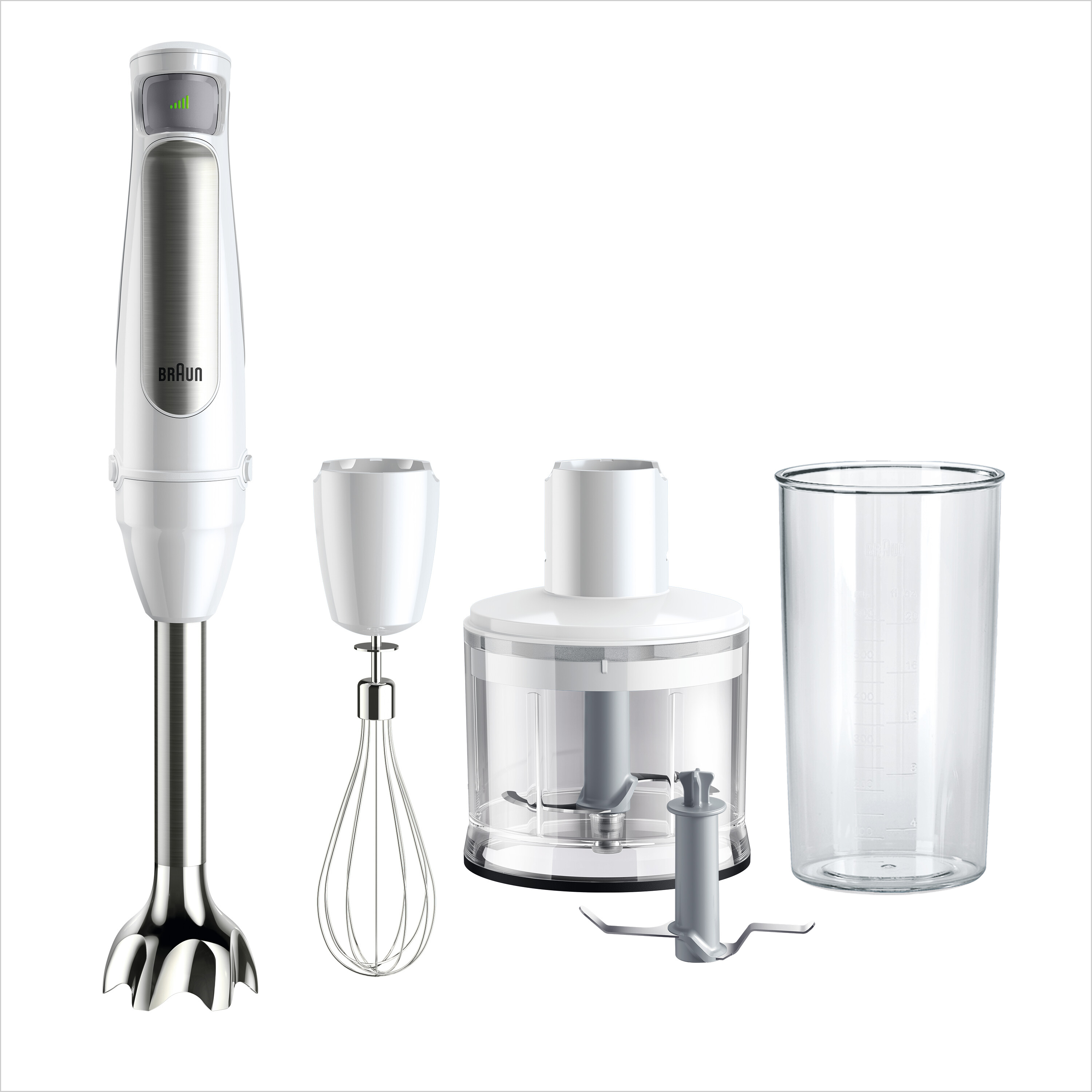 Braun MultiQuick 7 MQ7035IWH 0,6l 1000W Rustfrit stål billede