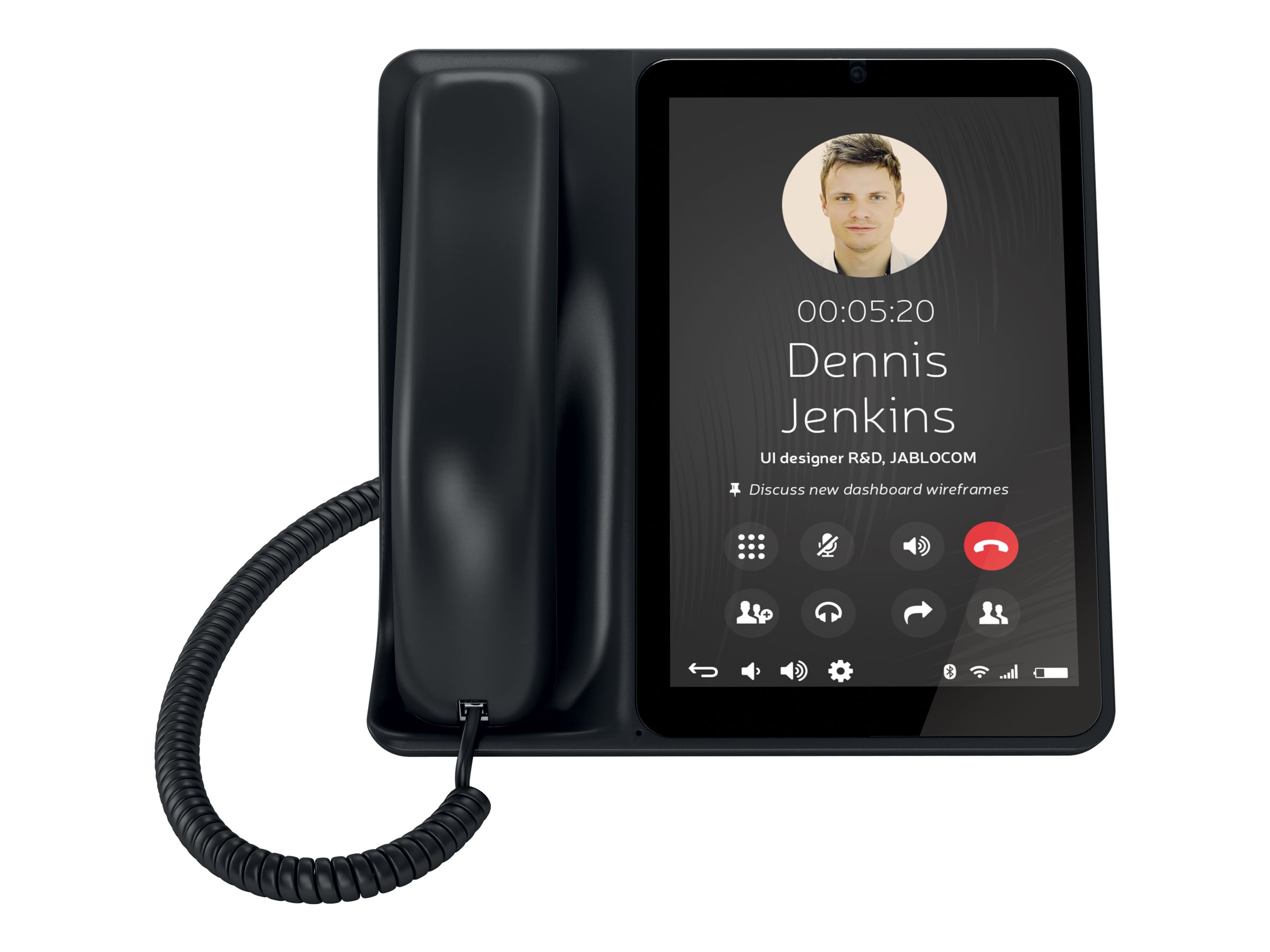 Jablocom Raven - Fast mobiltelefon - RAM 1 GB - microSD slot - LCD-skærm - 1280 x 768 pixels - front camera 0,3 MP