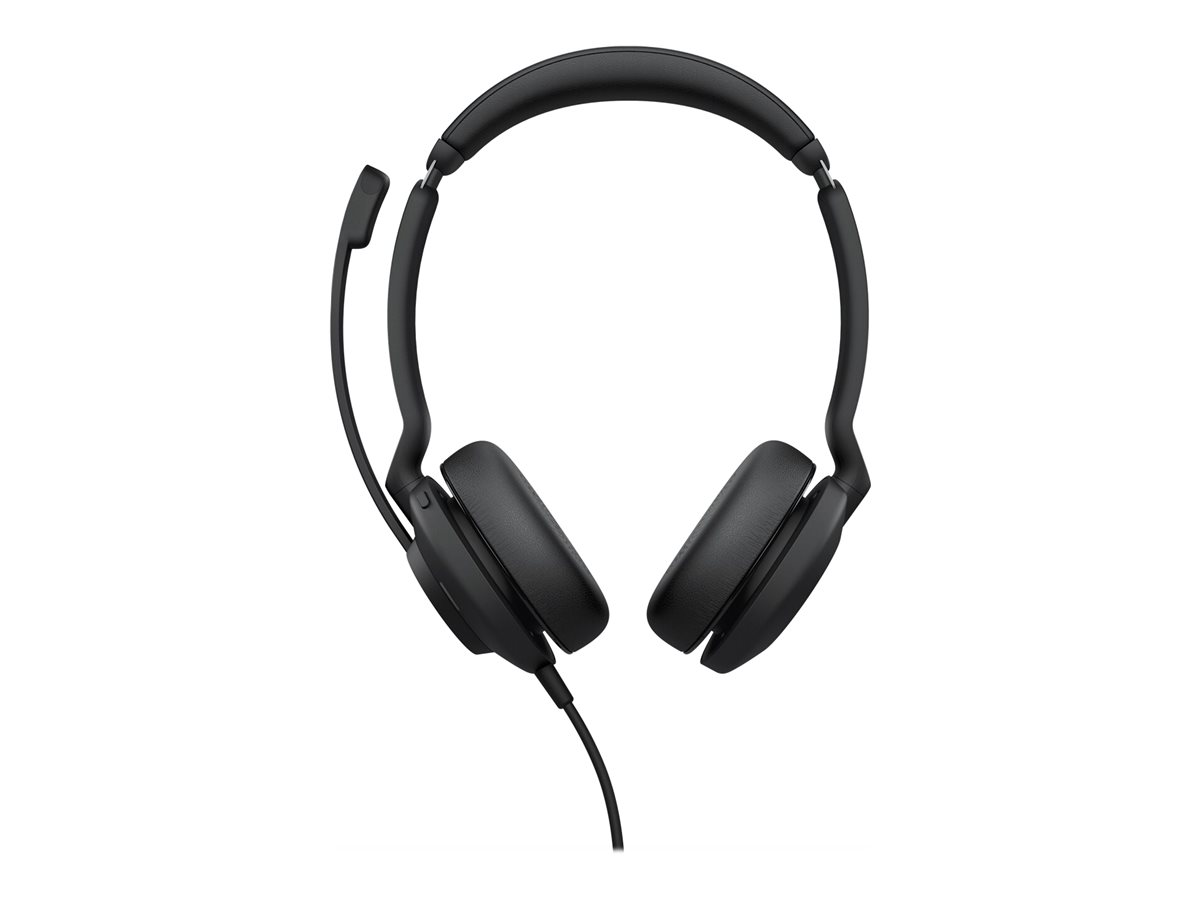 Jabra Evolve2 30 SE MS Stereo Kablet Høretelefoner Sort