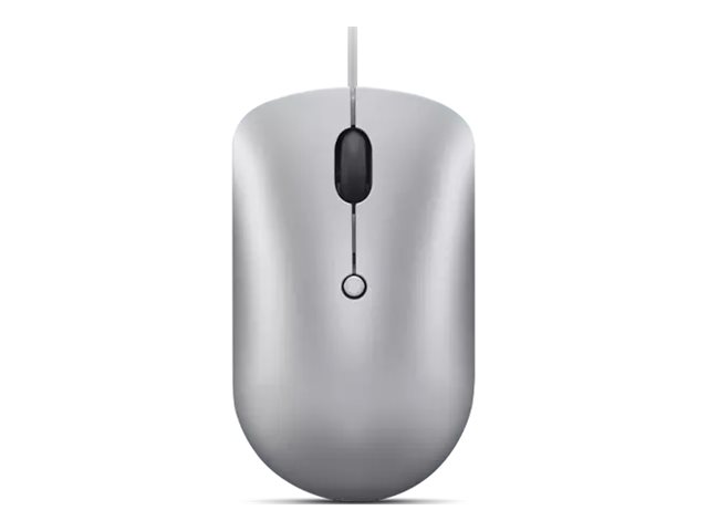 Lenovo 540 - mouse - compact - cloud grey - Mus - Optisk - 4 knapper - Grå