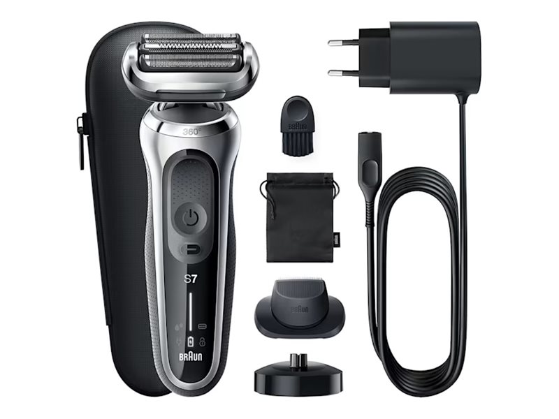 Barbermaskine folie Braun Series 7 71-S4200cs - sort med trimmer