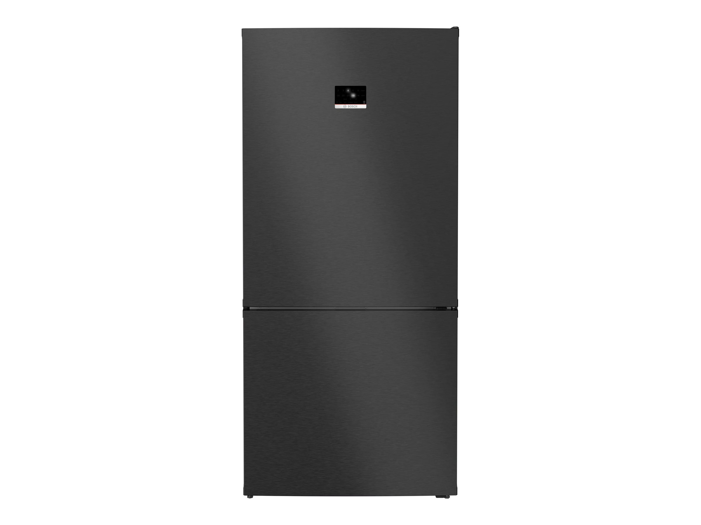 Bosch Serie | 8 KGP86AXB0N - Køleskab/fryser - bund-fryser - Wi-Fi - bredde: 86 cm - dybde: 81 cm - højde: 186 cm - 621 liter - Klasse B - børstet sort stål