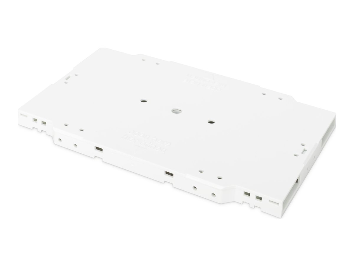 DIGITUS fibre optic cassette blank panel (12 slots) - 19" - including splice holder for crimp and shrink splice protection