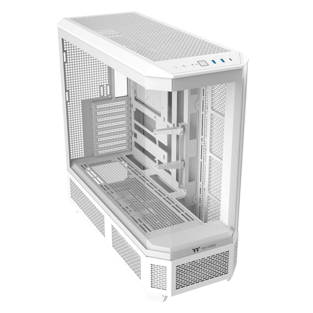 Thermaltake View 600 TG Full Tower Case - Snow White - Kabinet - Fulltower - Hvid