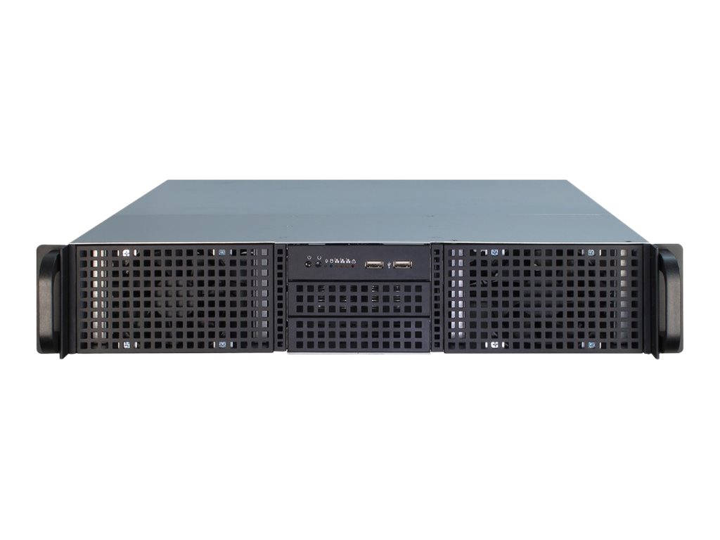 Inter-Tech IPC 2U-20248 - Kabinet - Server (Rack) - Sort