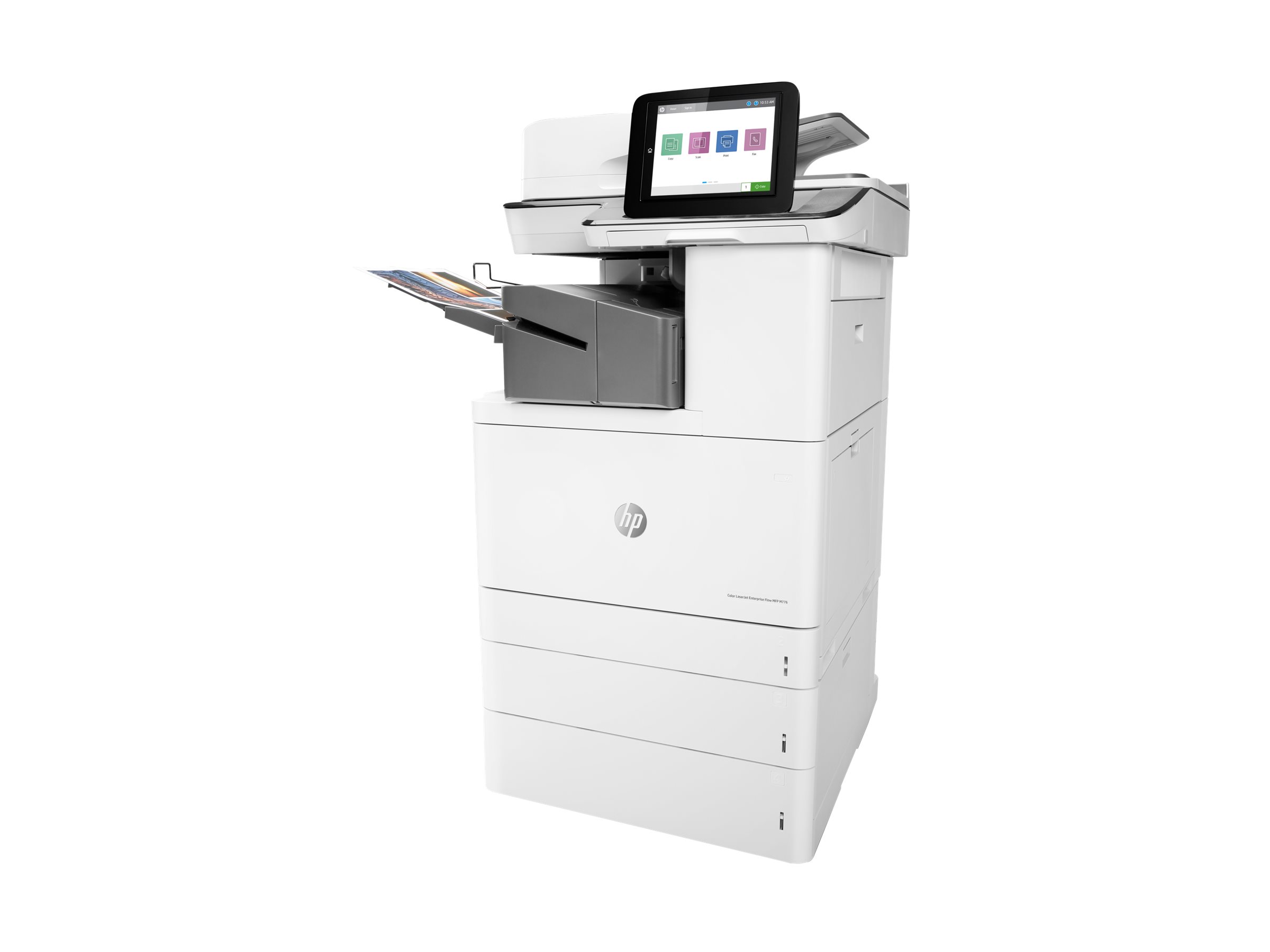 HP LaserJet Enterprise Flow MFP M776zs Multifunktion - Farve - Laser