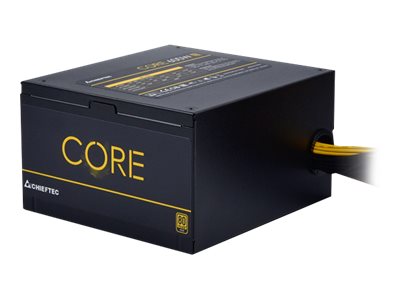 Chieftec Core Series Strømforsyning - 600 Watt - 120 mm - ATX - 80 Plus Gold certified
