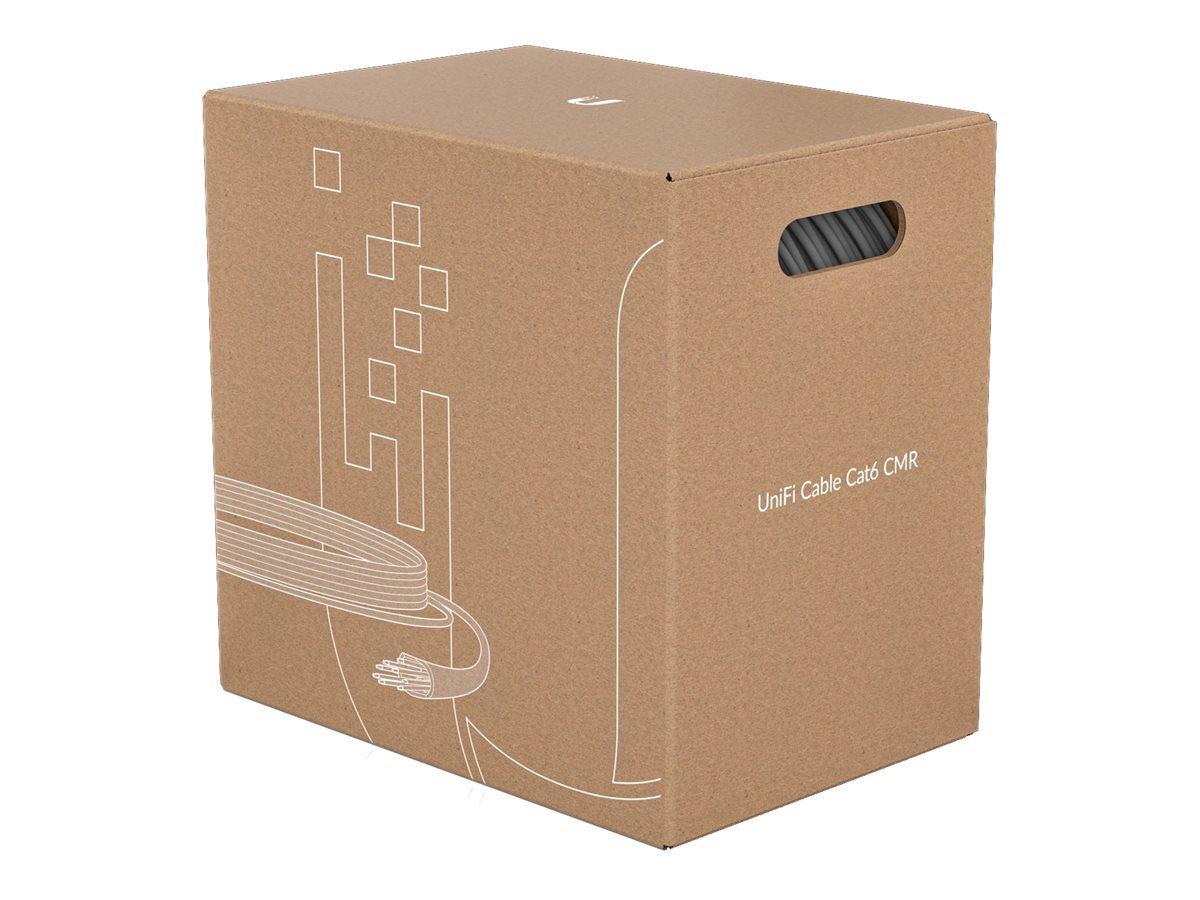 Ubiquiti UniFi CAT 6 Ikke afskærmet parsnoet (UTP) 305m Bulkkabel Hvid