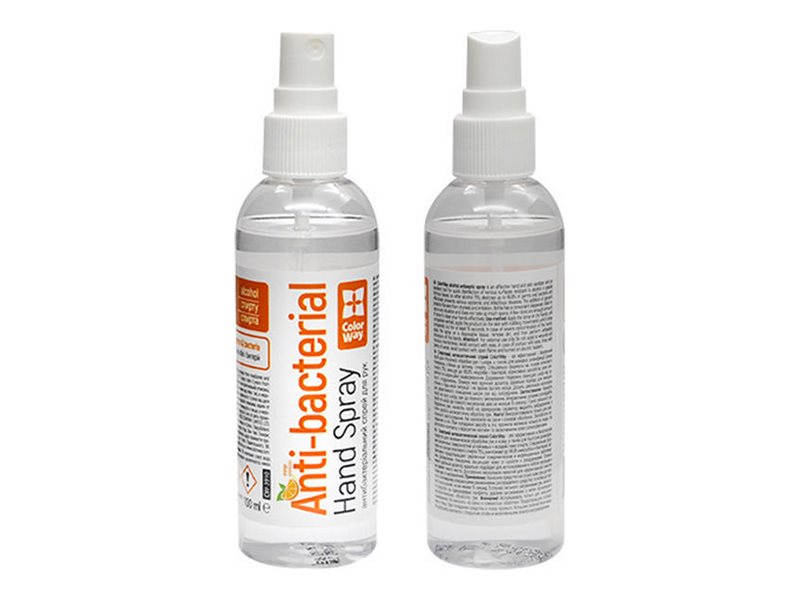 ColorWay hånddesinfektionsmiddel - flydende gele - sprayflaske - 100 ml