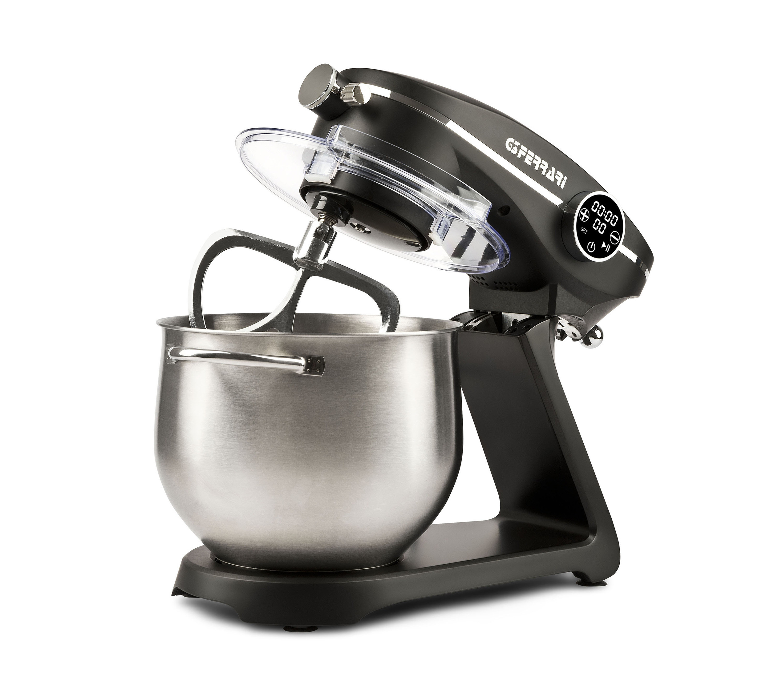 G3 Ferrari G20137, Bordmixer, Sort, Rustfrit stål, Slå, Ælte, Mikse, 8 L, Berøring, Metal