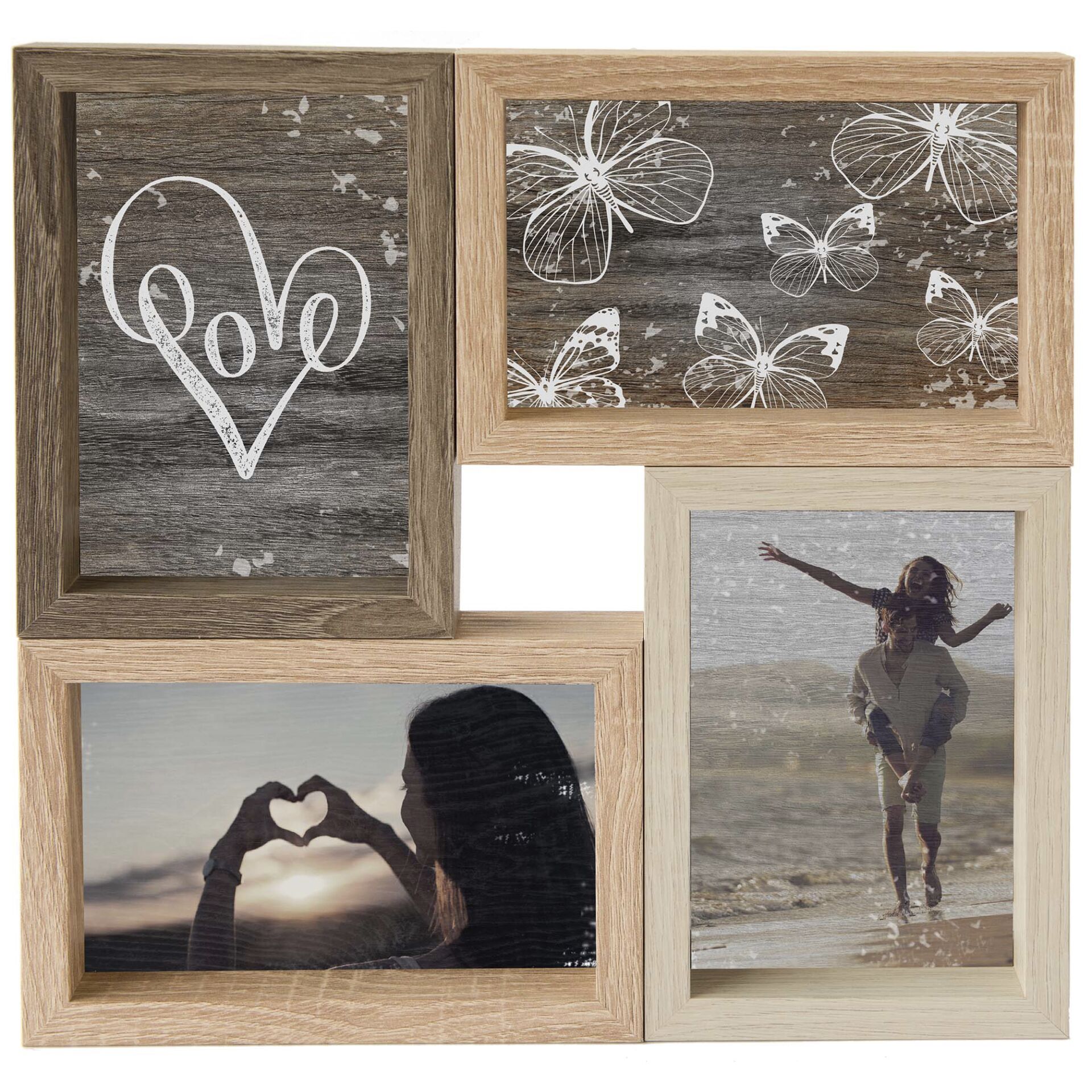 Nielsen Collage Mixed Colours 4 4x10x15 Holz Gal. bunt 8999348