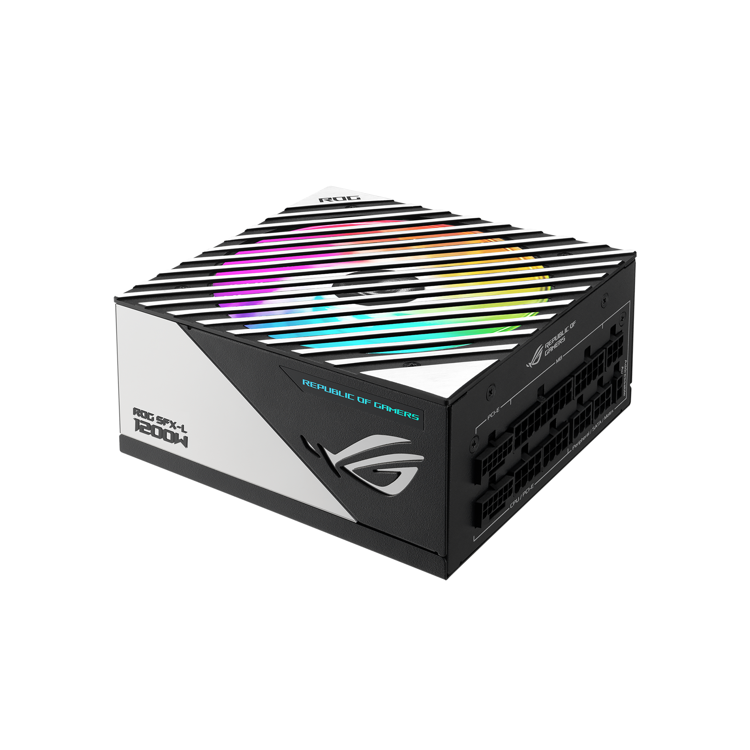 ASUS ROG Loki SFX-L 1200W Strømforsyning - 1200 Watt - 120 mm - ATX 3.0 - 80 Plus Titanium certified
