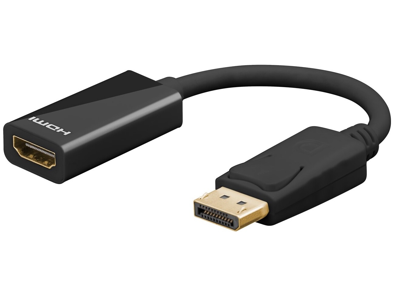 Goobay DisplayPort til HDMI adapter 8K60Hz Sort
