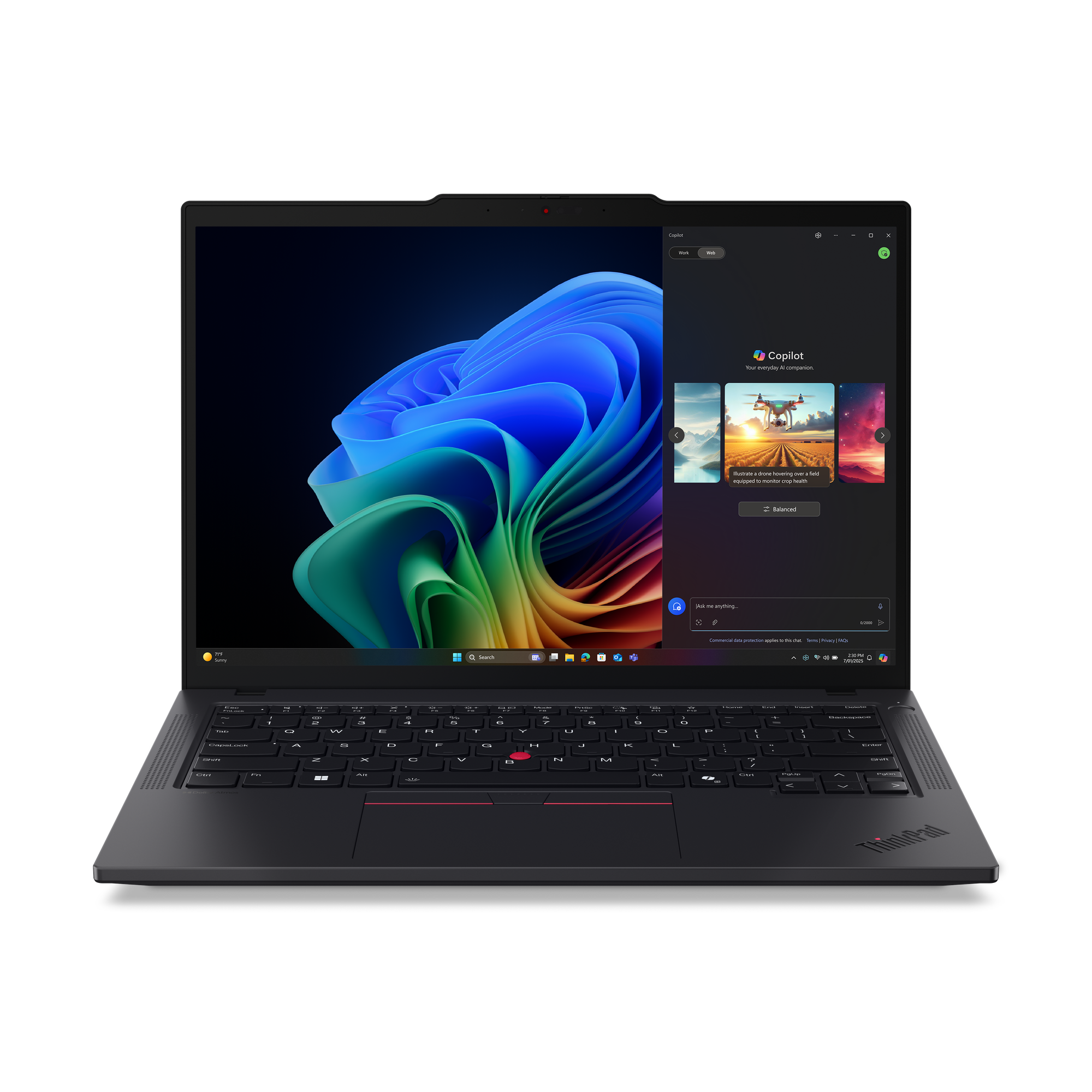Lenovo ThinkPad T14 Gen 6 (AMD) Copilot+ PC 14" 1920 x 1200 (WUXGA) 340 16GB 512GB AMD Radeon 840M Windows 11 Pro