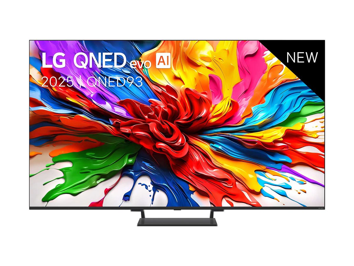 LG 55QNED93A6A - 55 Diagonal klasse QNED93 Series LED-bagbelyst LCD TV - QNED evo AI - Smart TV - webOS - 4K UHD (2160p) 3840 x 2160 - HDR - Mini-LED