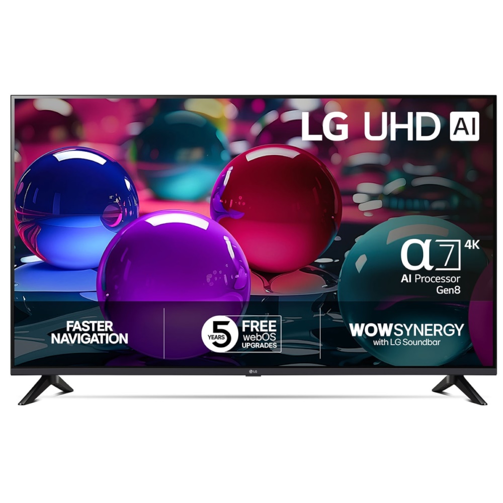 LG 50UA73006LA - 50 Diagonal klasse UA73 Series LED-bagbelyst LCD TV - UHD AI - Smart TV - webOS - 4K UHD (2160p) 3840 x 2160 - HDR - Direct LED