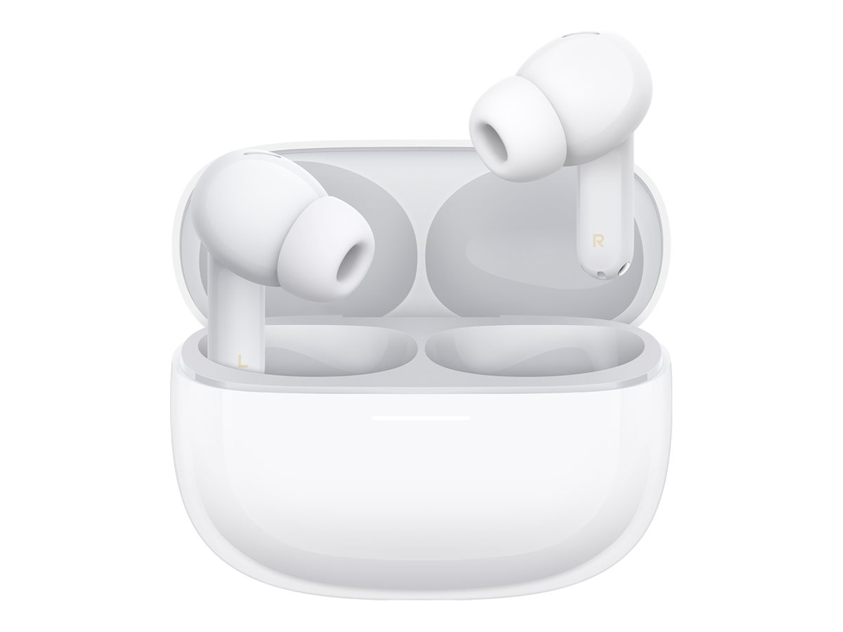 Xiaomi Redmi Buds 8 Pro - Ægte trådløse øretelefoner med mik. - i øret - Bluetooth - aktiv støjfjerning - hvid sky
