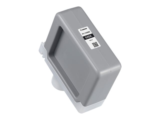 Canon PFI-110 MBK - 160 ml - mat sort - original - blækbeholder - for imagePROGRAF TX-3000, TX-3100, TX-4000, TX-4100