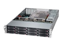 Supermicro SC826 BAC4-R920LPB Rackversion Forstærket forlænger ATX 920Watt Strømforsyning Sort Grå
