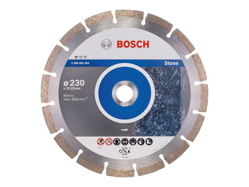 Bosch Standard for Stone Diamantskæreskive Vinkelkværn Rundsav 22.23 mm akselhul