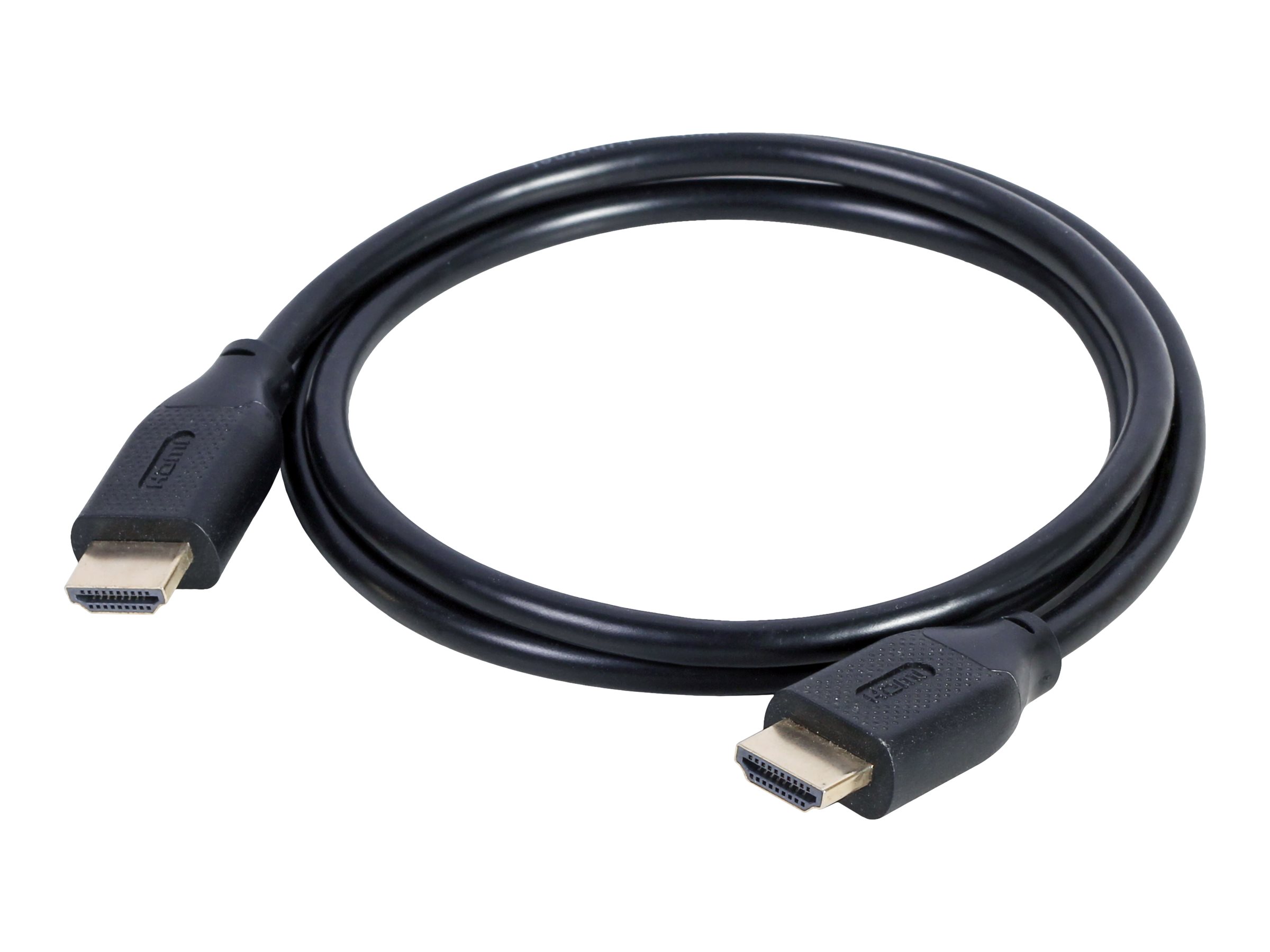 Gembird HDMI-kabel med Ethernet 1m Sort