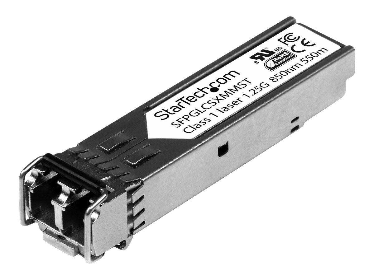 StarTech.com Cisco GLC-SX-MM Compatible SFP Module - 1000BASE-SX - 1GE SFP 1GbE Multimode Fiber MMF Optic Transceiver SFP (mini-GBIC) transceiver