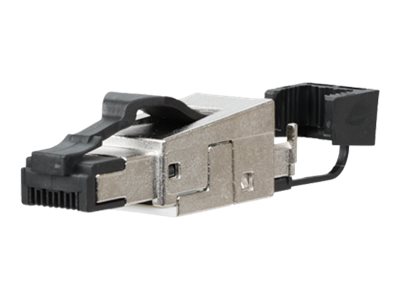 METZ CONNECT pro CAT 6e Afskærmet Netværk-konnektor Sort